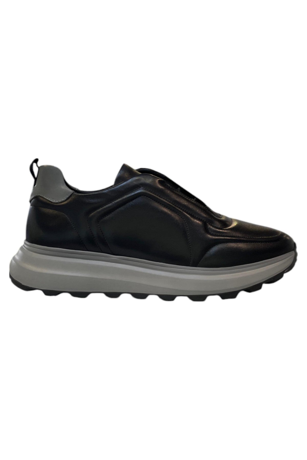 Bekir Çakı Echtes Leder Herren Schwarz Sneakers & Sportschuhe