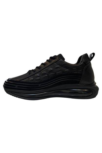 Bekir Çakı Echtes Leder Herren Schwarz Sneakers & Sportschuhe
