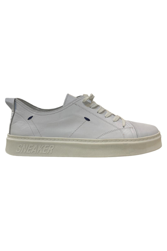 Bekir Çakı Echtes Leder Herren Grau Sneakers & Sportschuhe