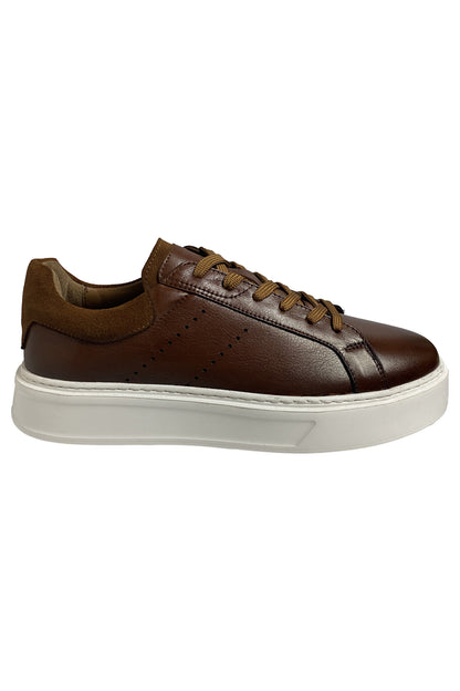 Bekir Çakır Genuine Leather Men's Tan Casual Shoes