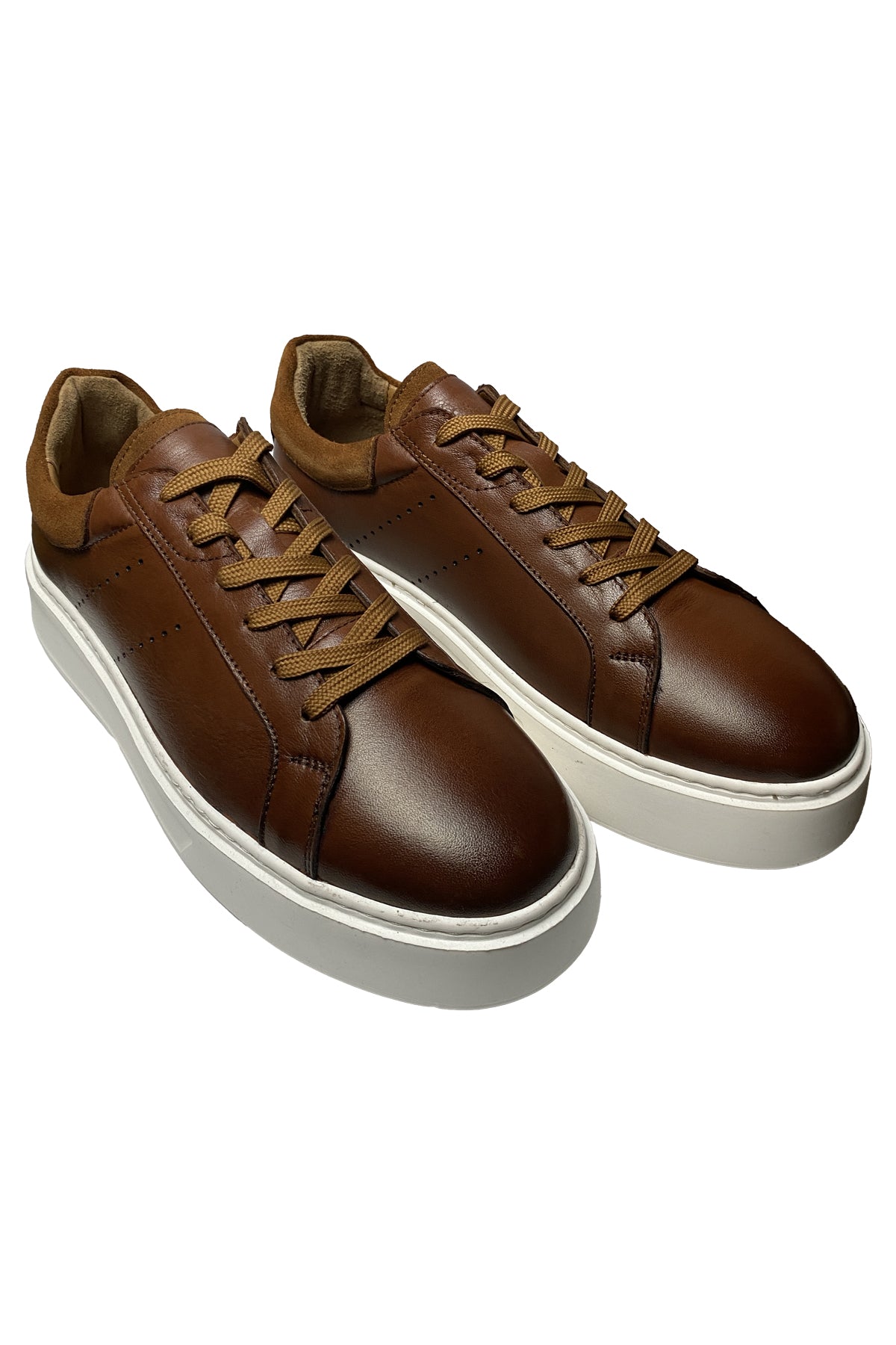 Bekir Çakı Echtes Leder Herren Taba Freizeit-Schuhe