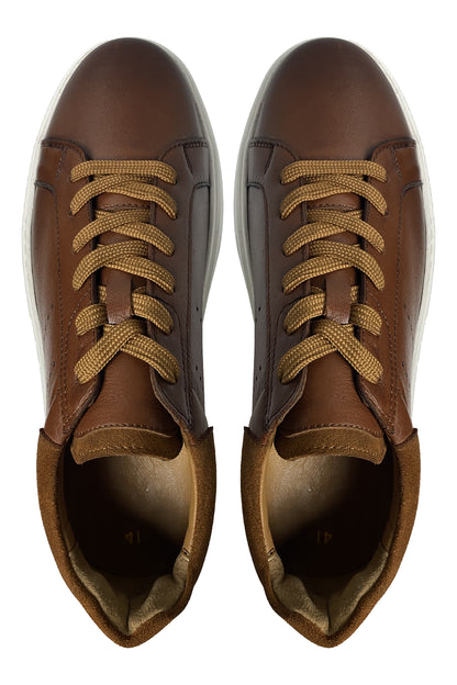 Bekir Çakır Genuine Leather Men's Tan Casual Shoes