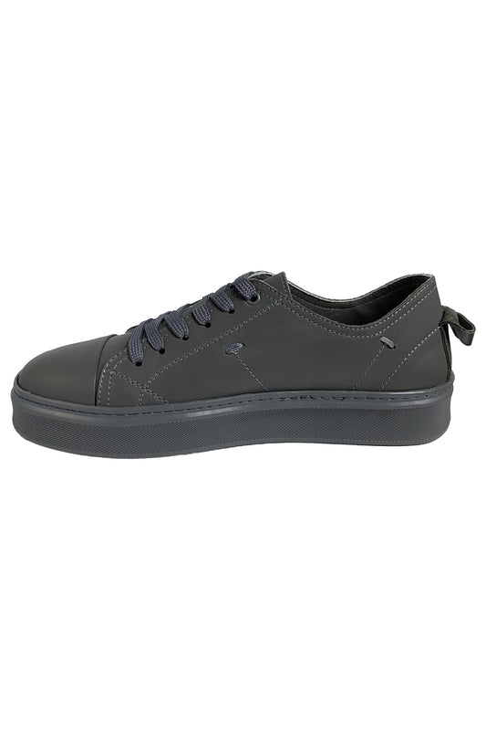 Bekir Çakı Hakiki Deri Erkek Gri Sneakers & Spor Ayakkabı