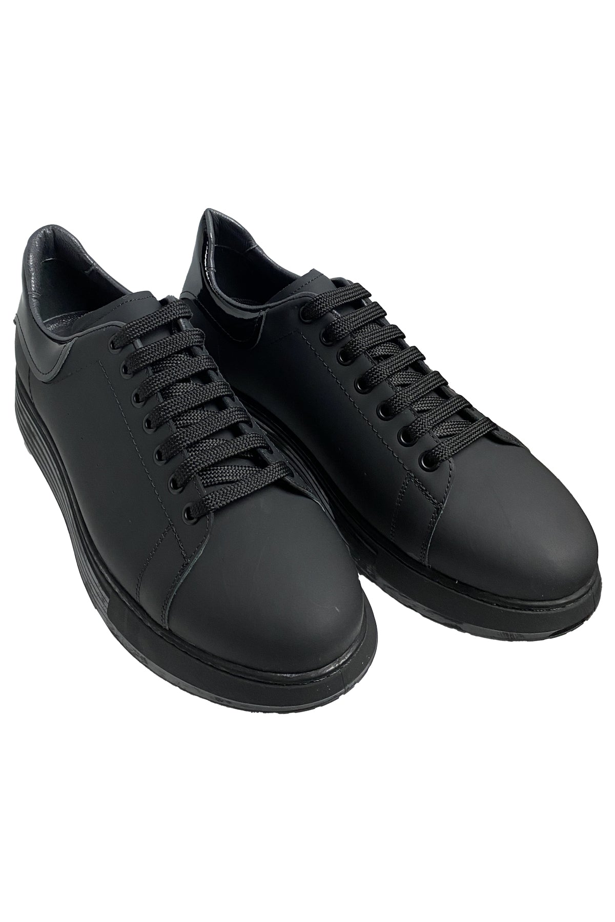 Bekir Çakı Hakiki Deri Erkek Siyah Sneakers & Spor Ayakkabı