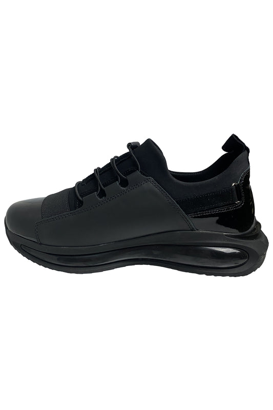 Bekir Çakı Hakiki Deri Erkek Siyah Sneakers & Spor Ayakkabı