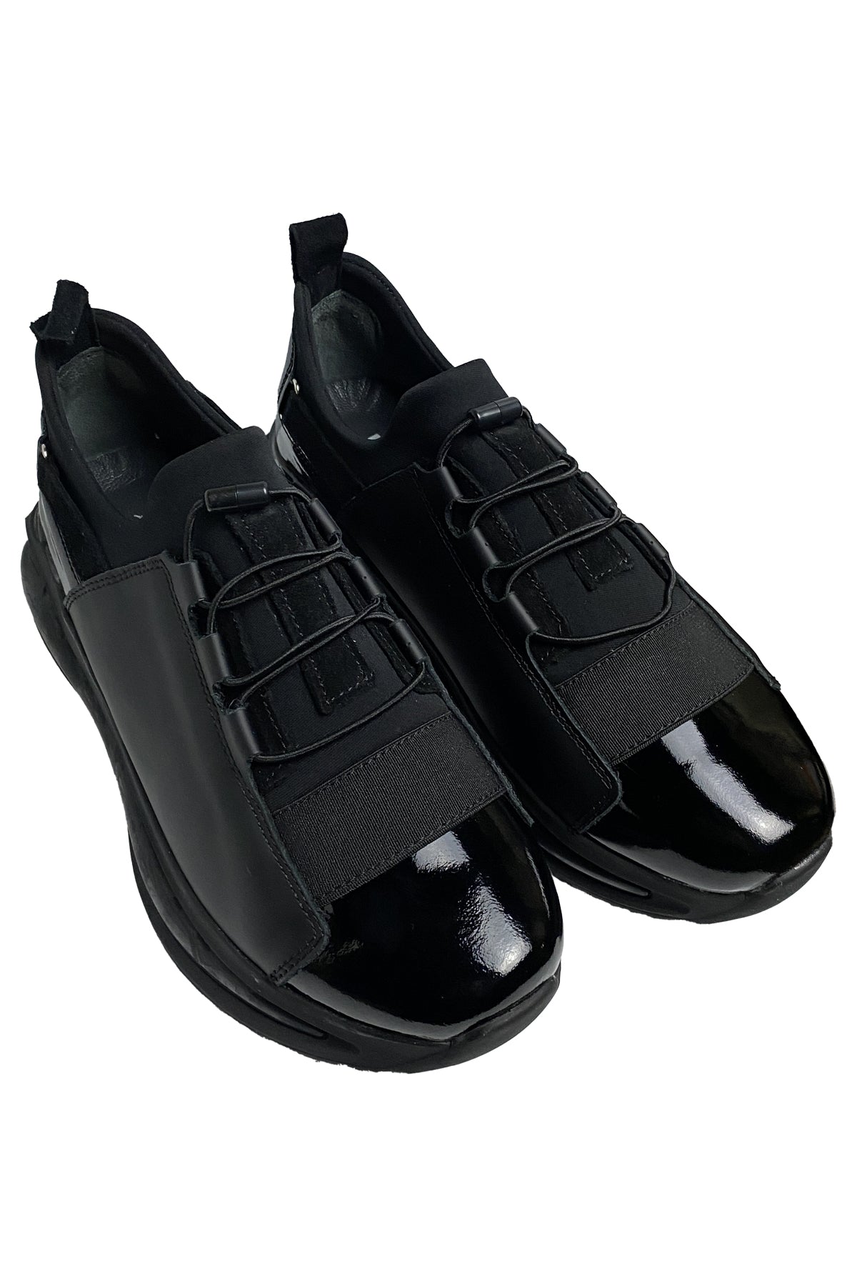 Bekir Çakı Hakiki Deri Erkek Siyah Sneakers & Spor Ayakkabı