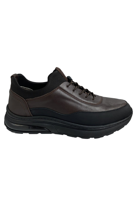 Bekir Çakır Genuine Leather Men's Tan Casual Shoes